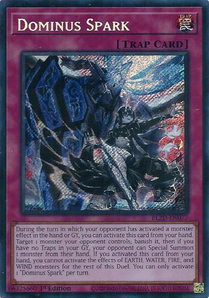 Dominus Spark [BLZD-EN077] Secret Rare | Exor Games Dartmouth