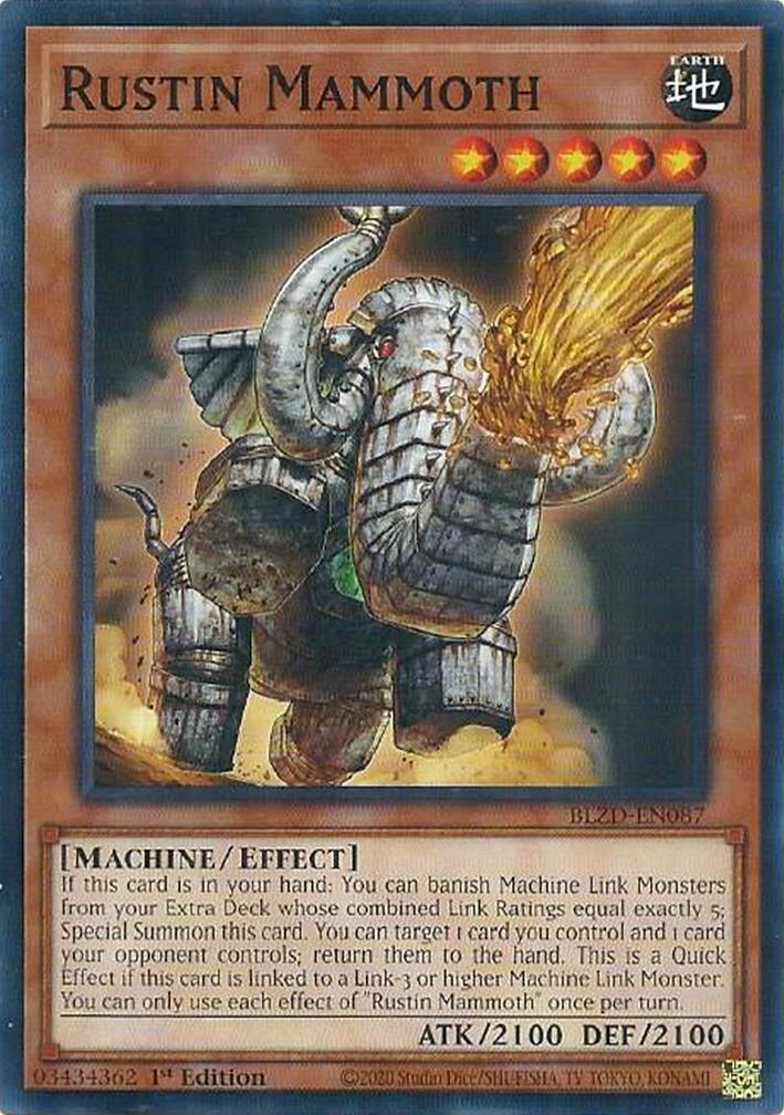 Rustin Mammoth [BLZD-EN087] Common | Exor Games Dartmouth