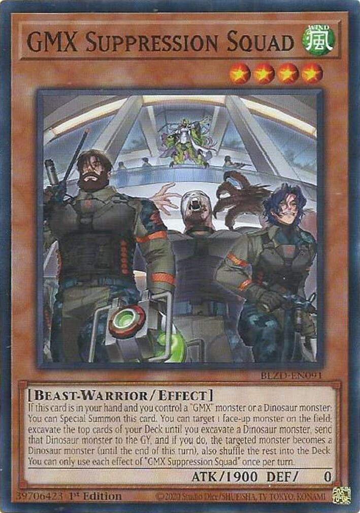 GMX Suppression Squad [BLZD-EN091] Common | Exor Games Dartmouth