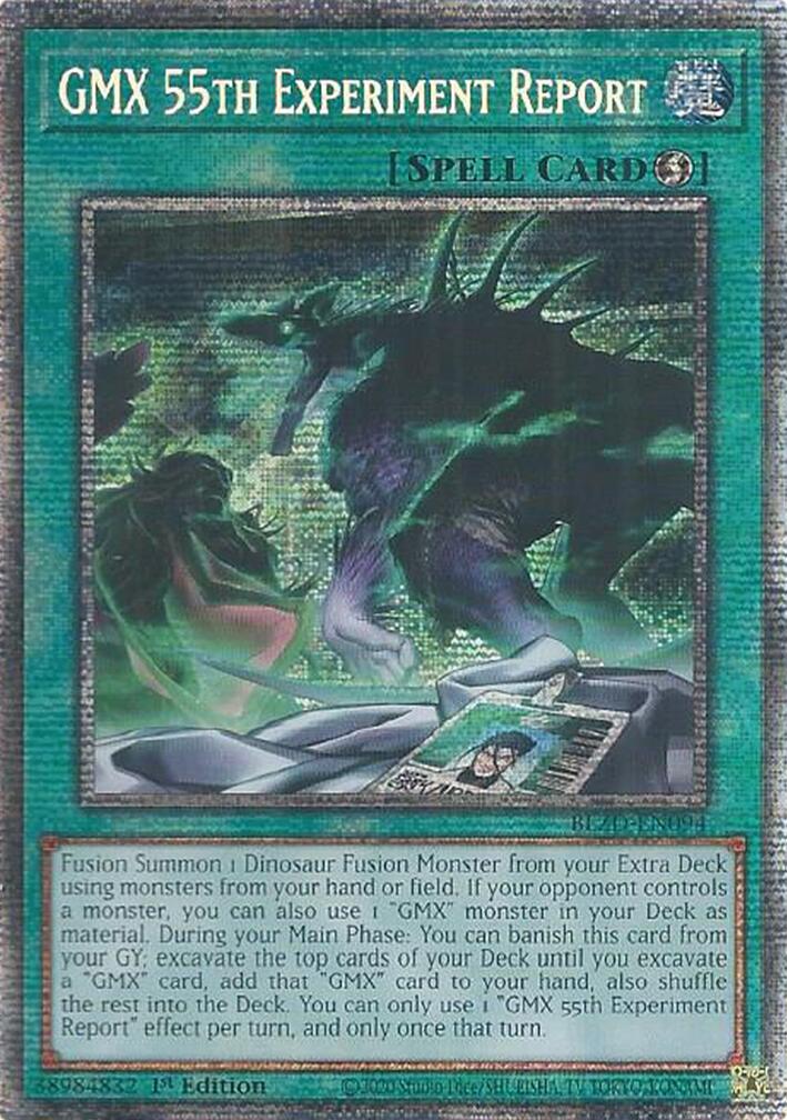 GMX 55th Experiment Report (Starlight Rare) [BLZD-EN094] Starlight Rare | Exor Games Dartmouth
