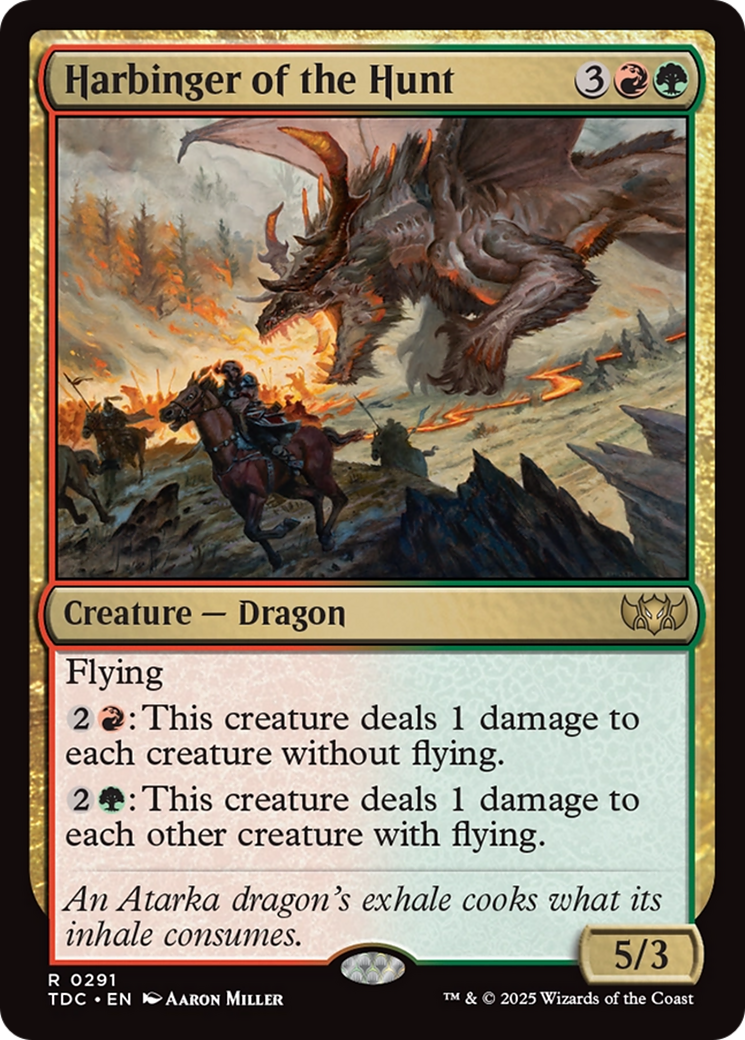 Harbinger of the Hunt [Tarkir: Dragonstorm Commander] | Exor Games Dartmouth