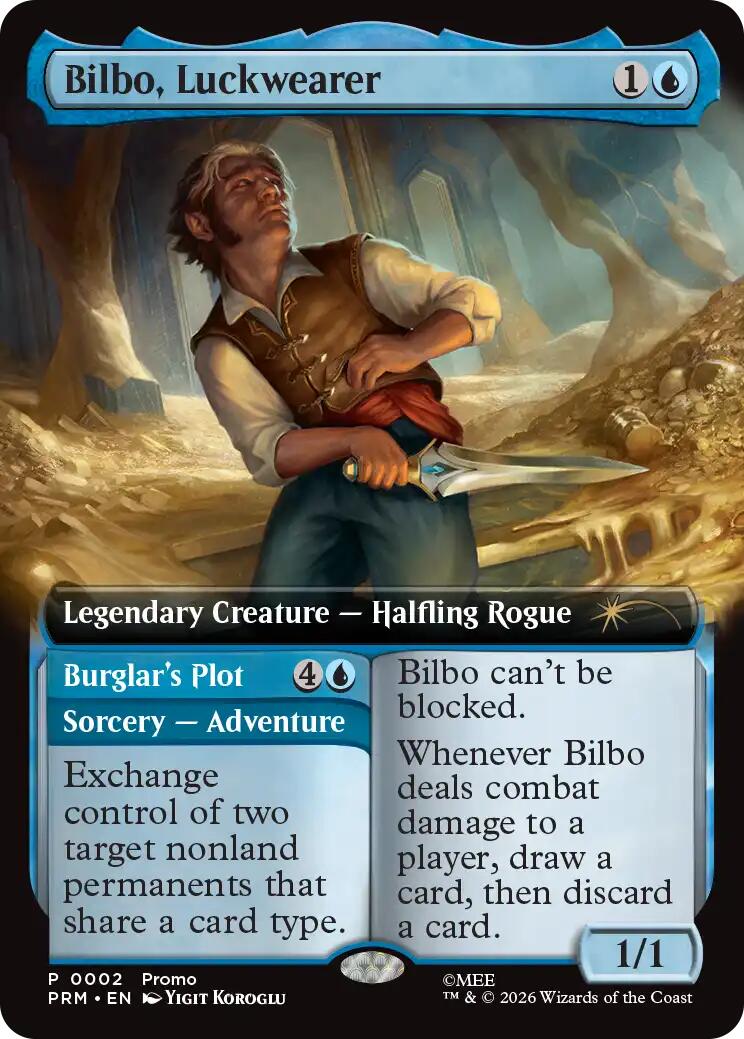 Bilbo, Luckwearer (Extended Art) [Media Promos] | Exor Games Dartmouth