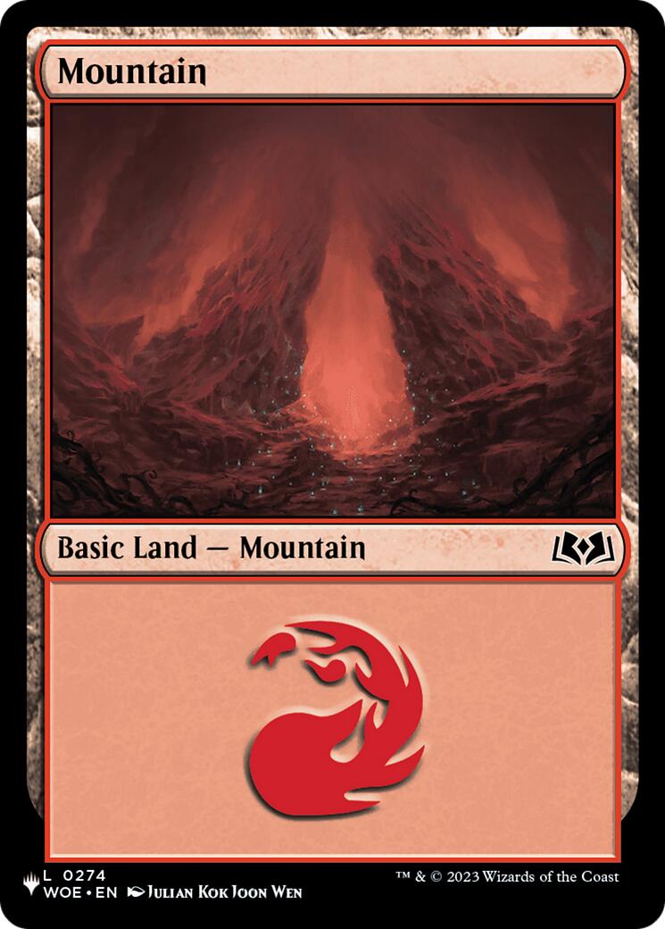Mountain (0274) (WOE) [The List] | Exor Games Dartmouth