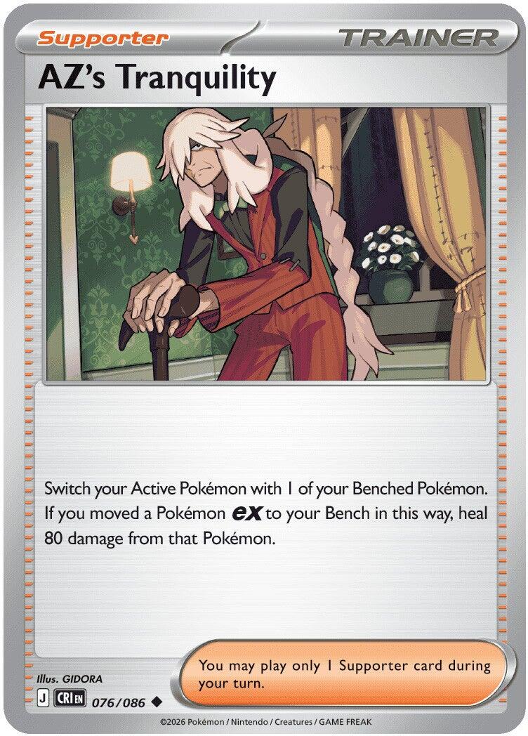 AZ's Tranquility (076/086) [Mega Evolution: Chaos Rising] | Exor Games Dartmouth