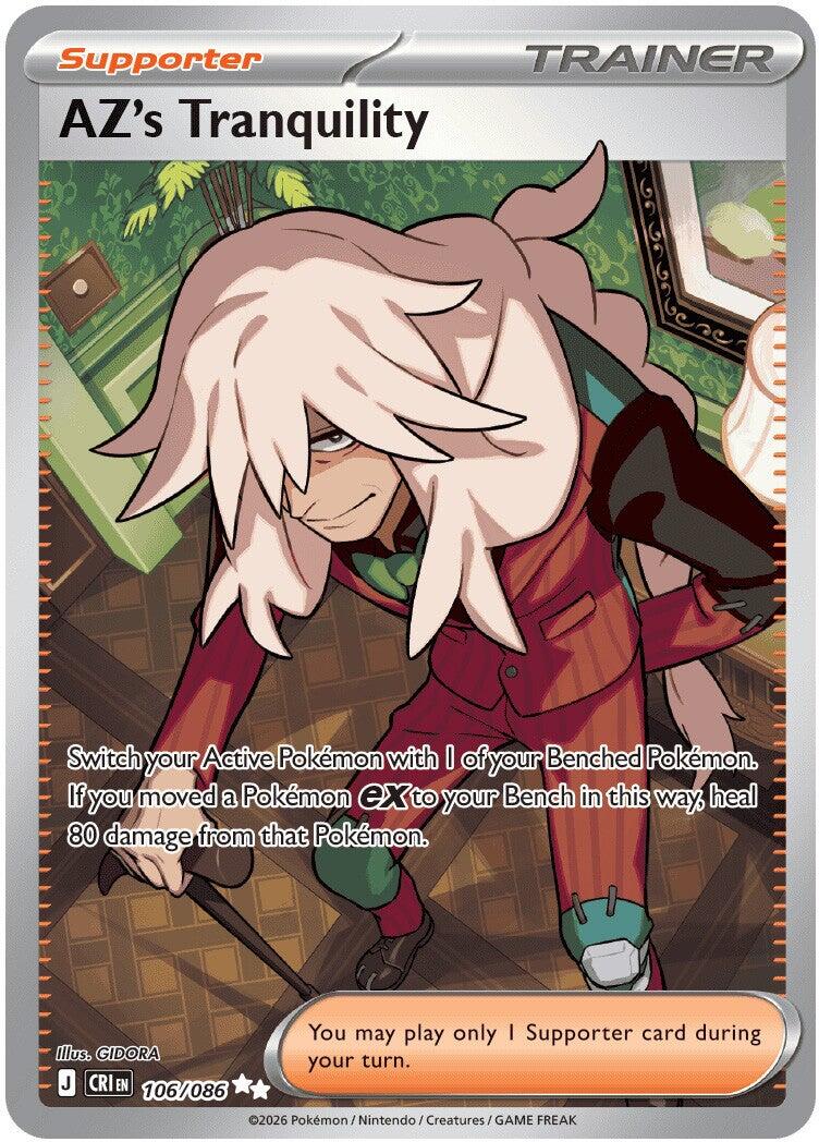 AZ's Tranquility (106/086) [Mega Evolution: Chaos Rising] | Exor Games Dartmouth
