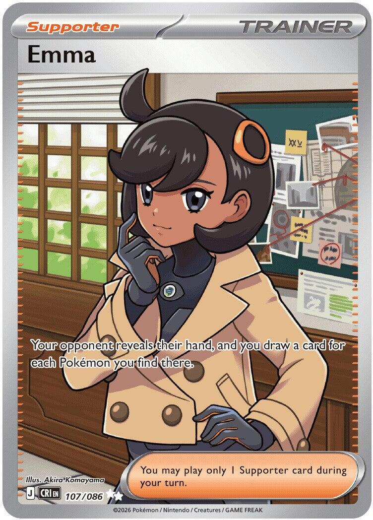 Emma (107/086) [Mega Evolution: Chaos Rising] | Exor Games Dartmouth