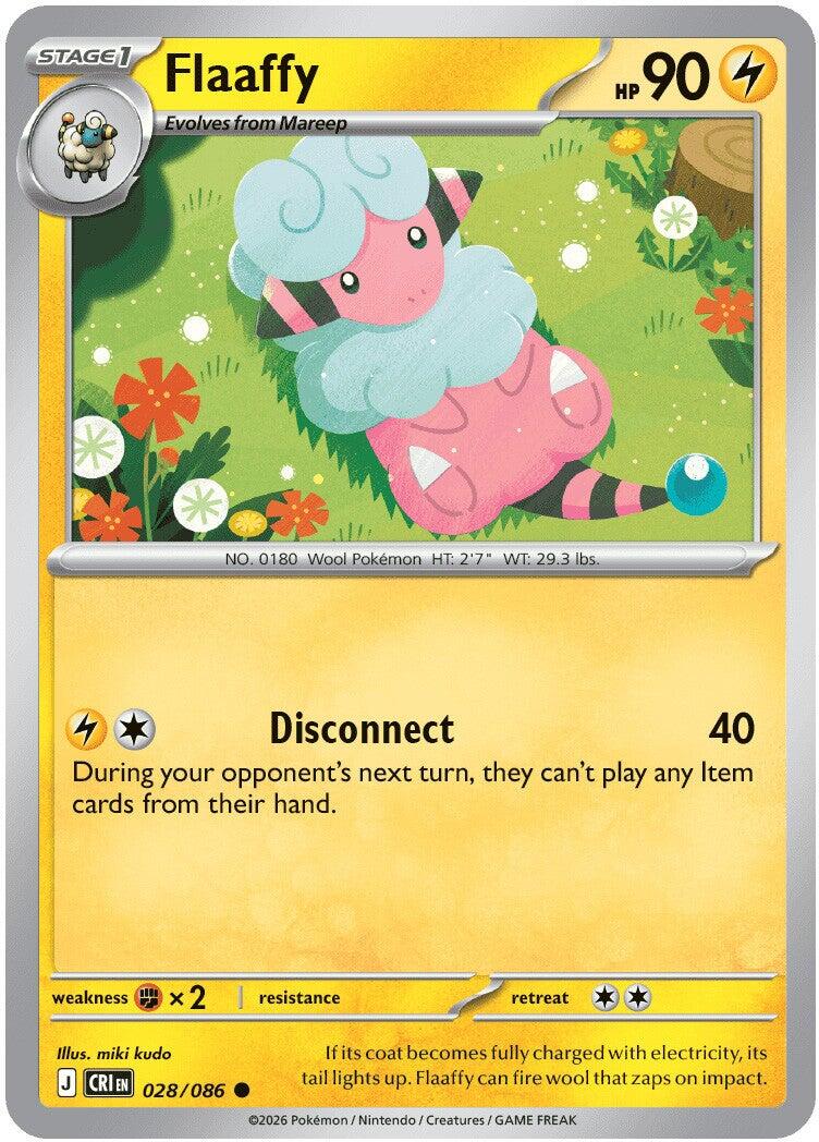 Flaaffy (028/086) [Mega Evolution: Chaos Rising] | Exor Games Dartmouth