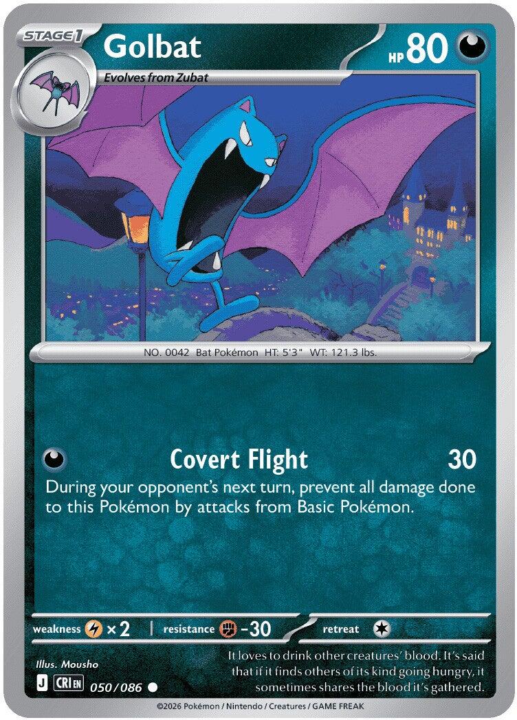 Golbat (050/086) [Mega Evolution: Chaos Rising] | Exor Games Dartmouth