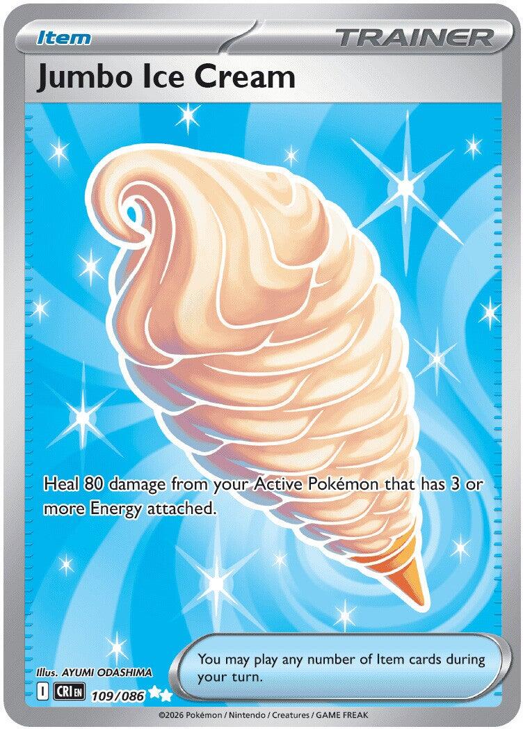 Jumbo Ice Cream (109/086) [Mega Evolution: Chaos Rising] | Exor Games Dartmouth