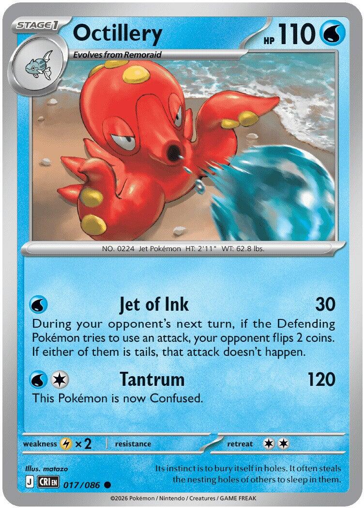 Octillery (017/086) [Mega Evolution: Chaos Rising] | Exor Games Dartmouth