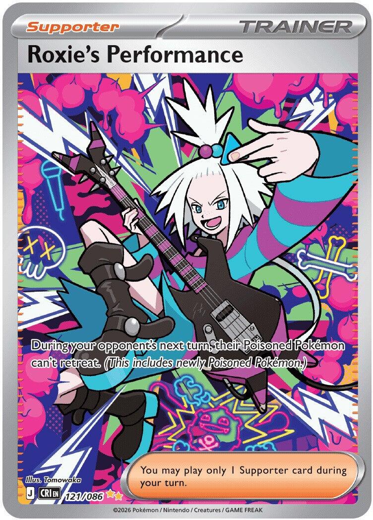 Roxie's Performance (121/086) [Mega Evolution: Chaos Rising] | Exor Games Dartmouth