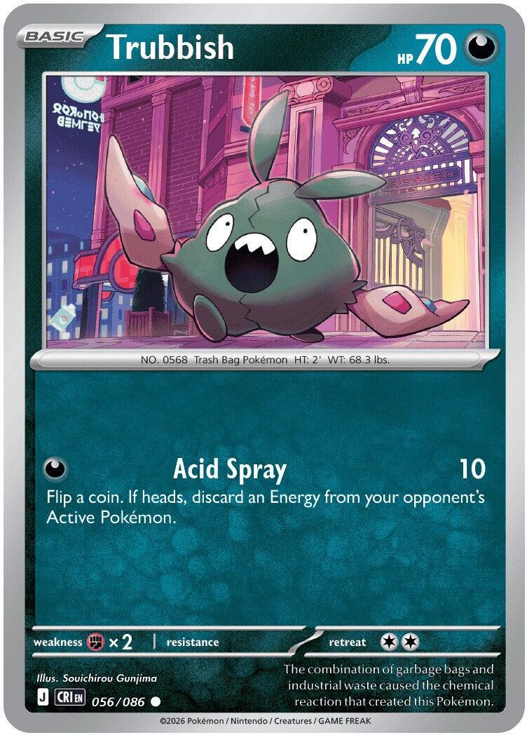 Trubbish (056/086) [Mega Evolution: Chaos Rising] | Exor Games Dartmouth
