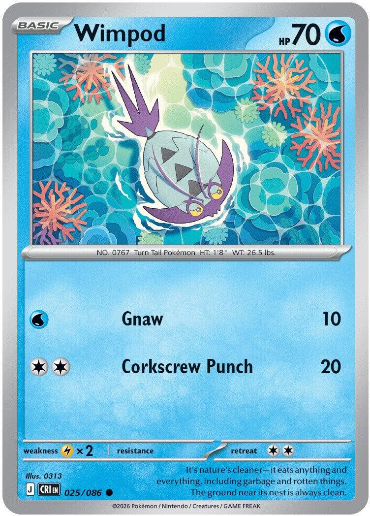 Wimpod (025/086) [Mega Evolution: Chaos Rising] | Exor Games Dartmouth