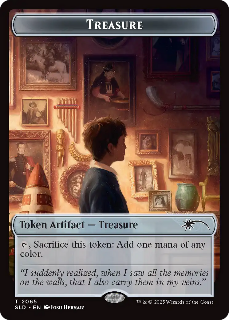 Treasure Token (2065) (Rainbow Foil) [Secret Lair Drop Series] | Exor Games Dartmouth