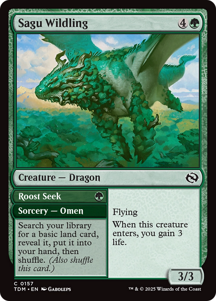 Sagu Wildling [Tarkir: Dragonstorm] | Exor Games Dartmouth