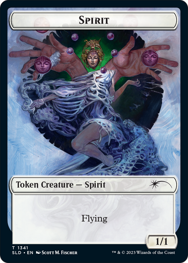 Angel // Spirit Double-Sided Token [Secret Lair Drop Series] | Exor Games Dartmouth