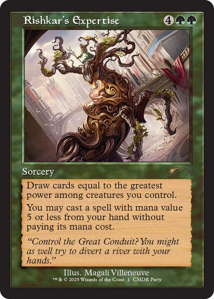 Rishkar's Expertise (Retro Frame) [Wizards Play Network 2025] | Exor Games Dartmouth