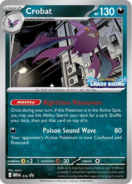 Crobat (076) [Mega Evolution Promo] | Exor Games Dartmouth