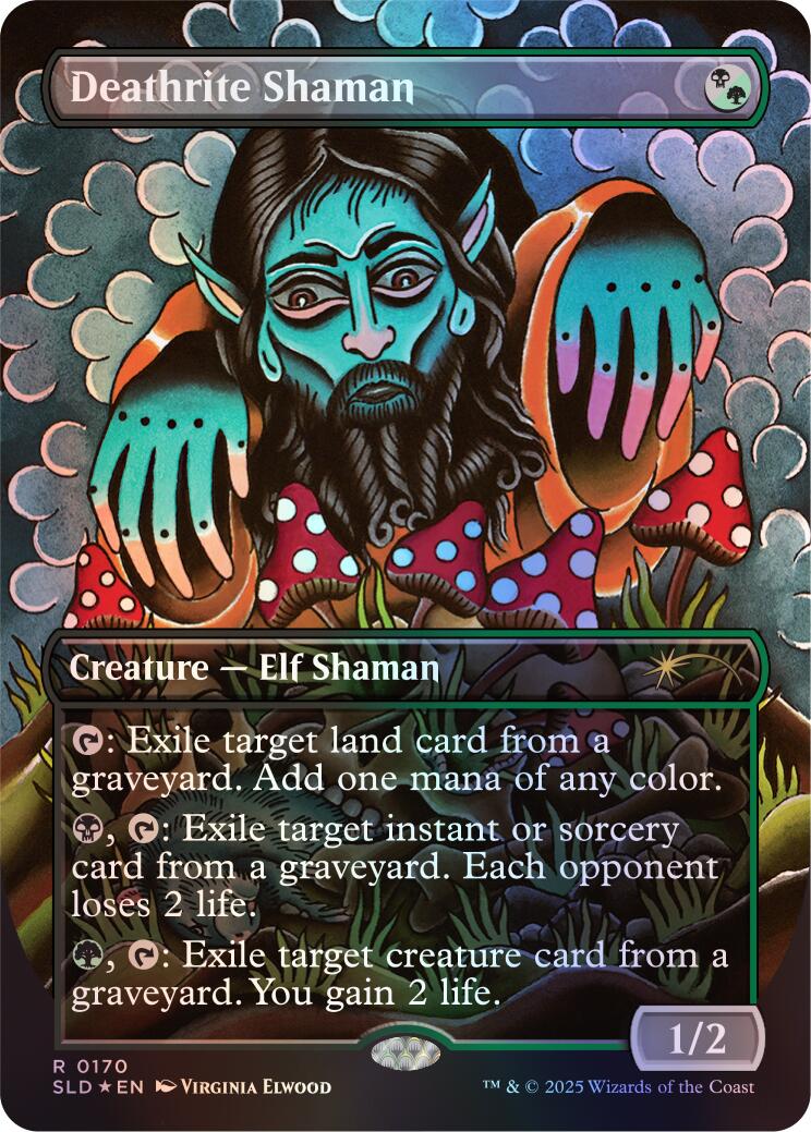 Deathrite Shaman (Rainbow Foil) [Secret Lair Drop Series] | Exor Games Dartmouth