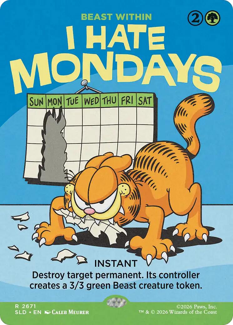 I Hate Mondays - Beast Within [Secret Lair Drop Series] | Exor Games Dartmouth
