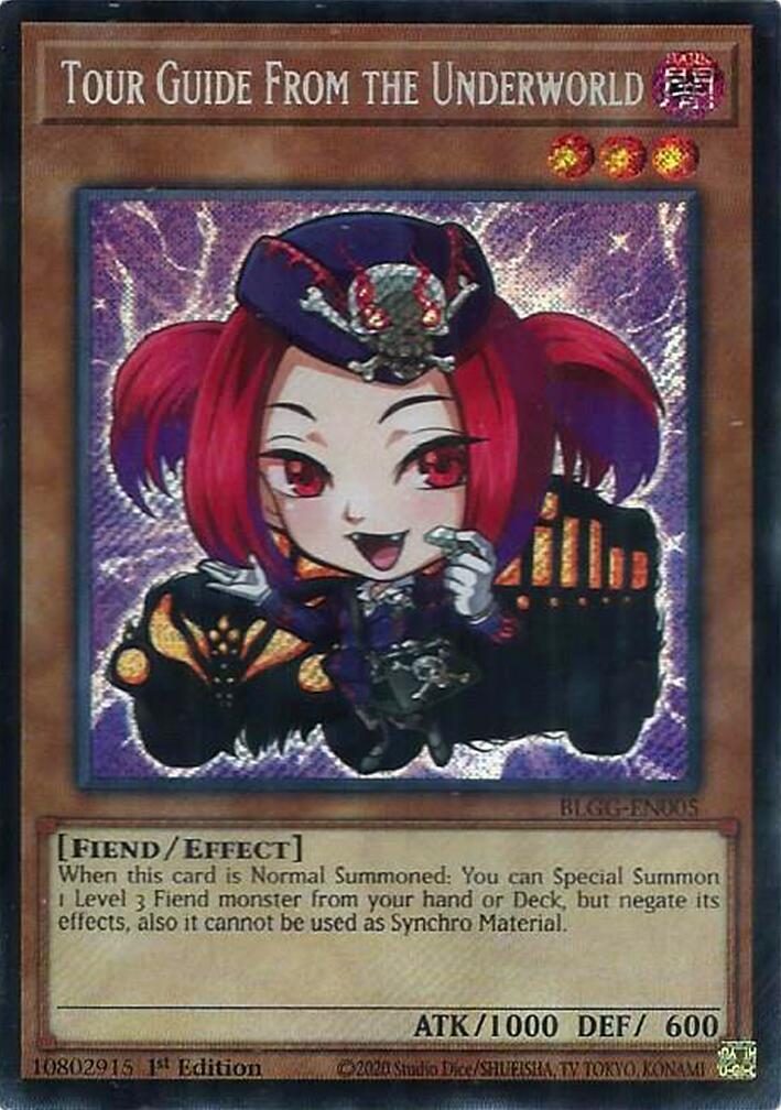 Tour Guide From the Underworld [BLGG-EN005] Secret Rare | Exor Games Dartmouth