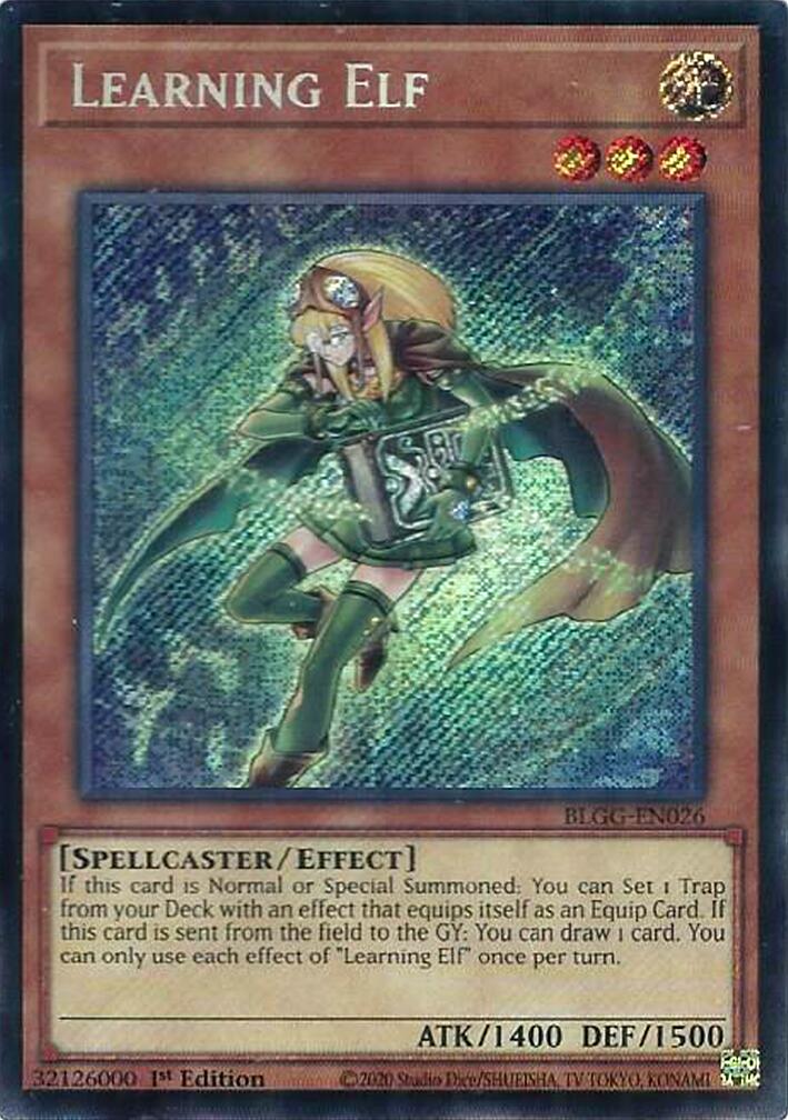 Learning Elf [BLGG-EN026] Secret Rare | Exor Games Dartmouth