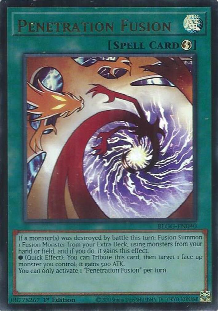 Penetration Fusion [BLGG-EN040] Ultra Rare | Exor Games Dartmouth