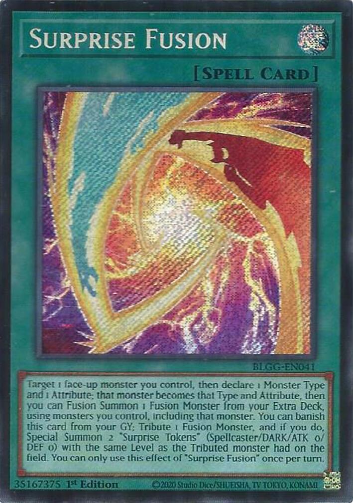 Surprise Fusion [BLGG-EN041] Secret Rare | Exor Games Dartmouth