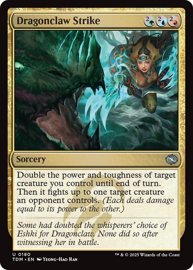Dragonclaw Strike [Tarkir: Dragonstorm] | Exor Games Dartmouth