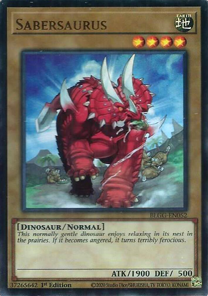 Sabersaurus [BLGG-EN052] Ultra Rare | Exor Games Dartmouth