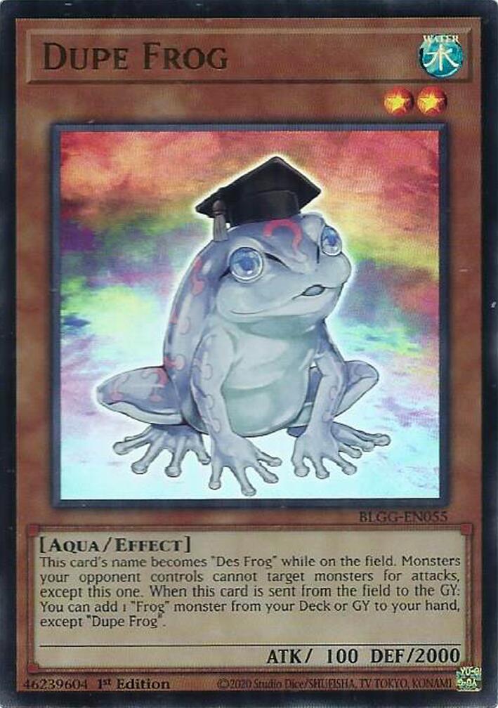 Dupe Frog [BLGG-EN055] Ultra Rare | Exor Games Dartmouth