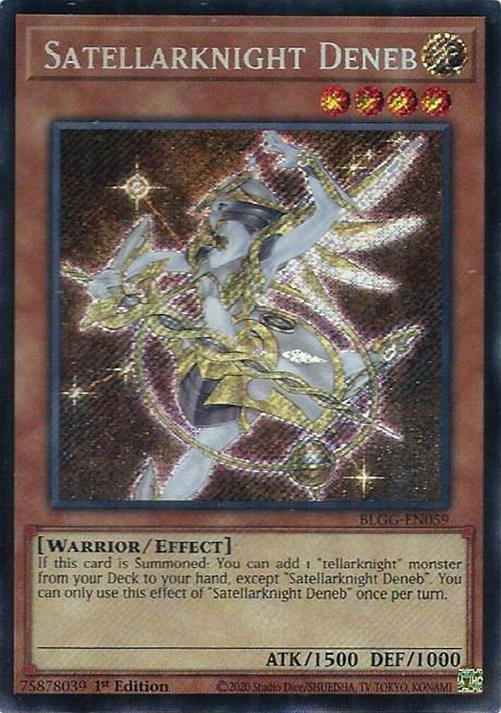 Satellarknight Deneb [BLGG-EN059] Secret Rare | Exor Games Dartmouth