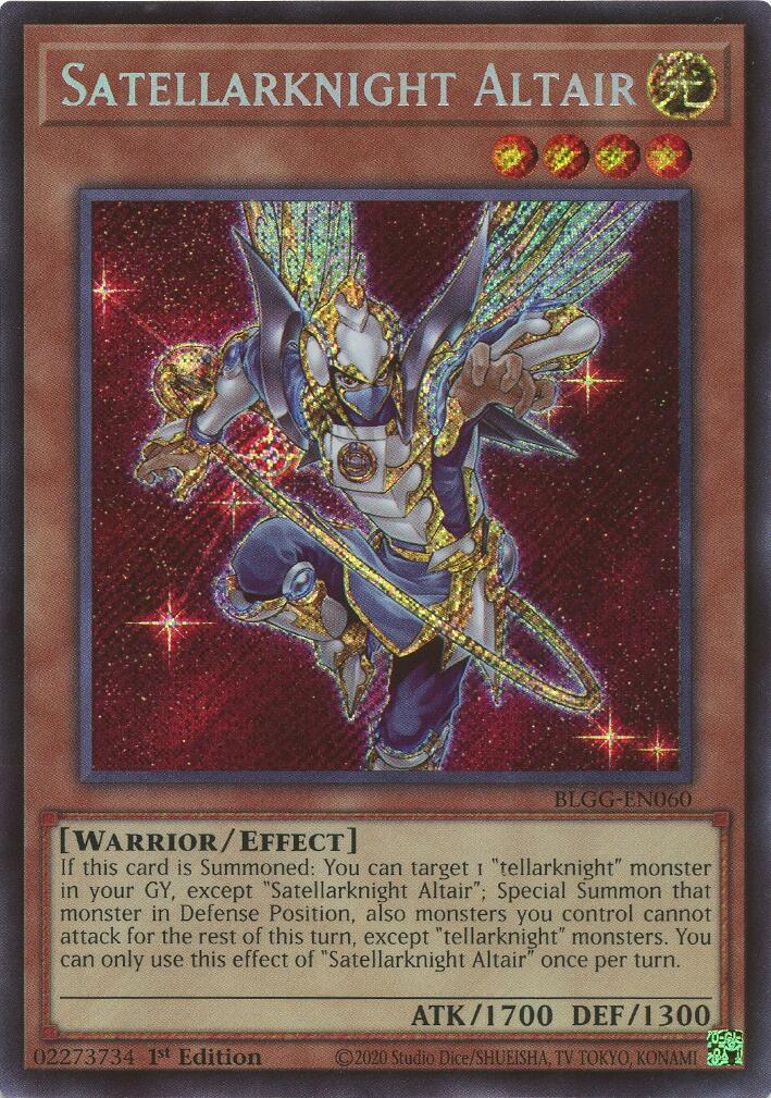 Satellarknight Altair [BLGG-EN060] Secret Rare | Exor Games Dartmouth