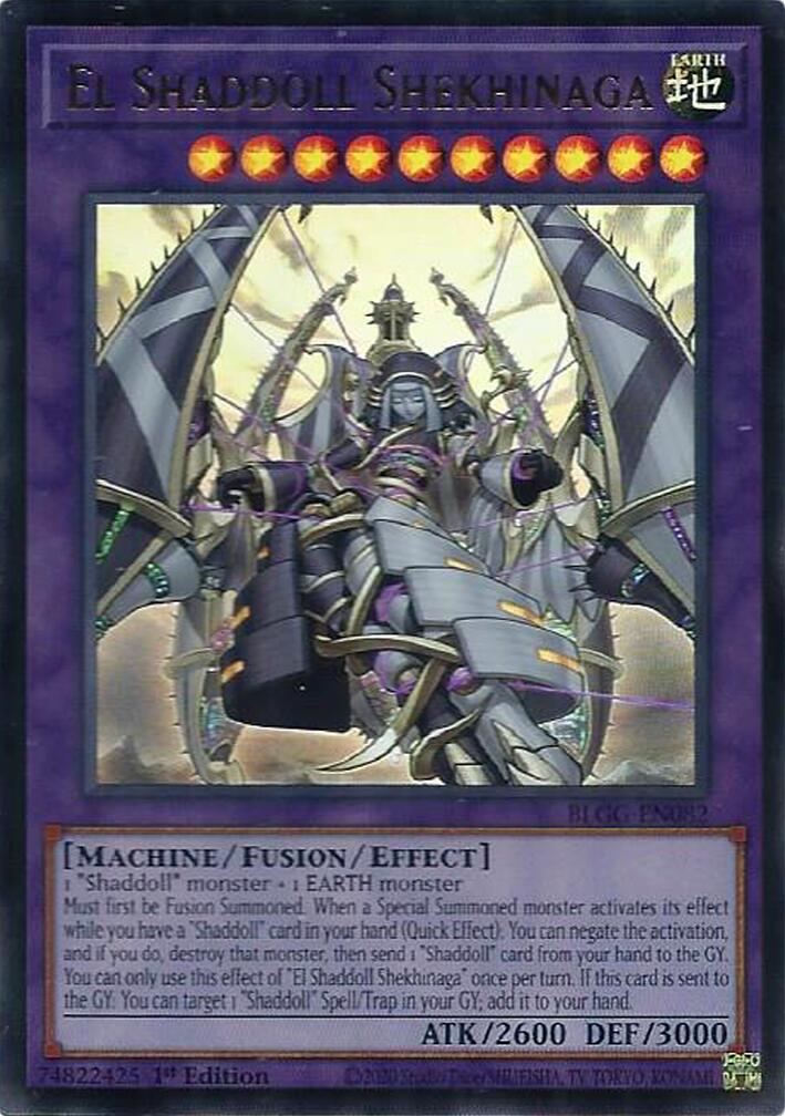 El Shaddoll Shekhinaga [BLGG-EN082] Ultra Rare | Exor Games Dartmouth