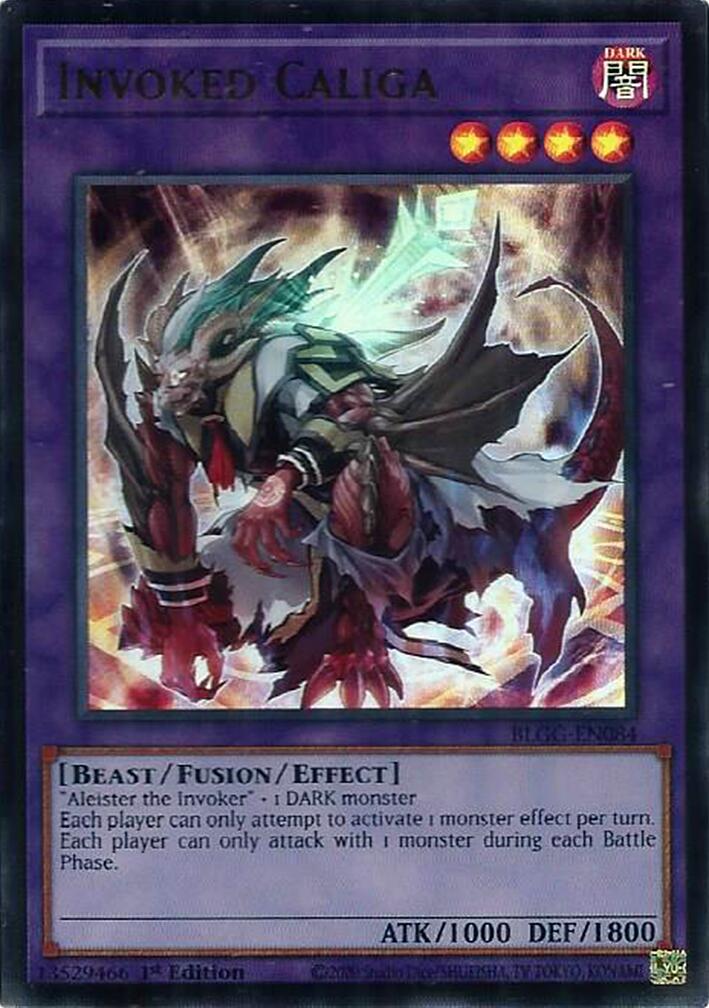 Invoked Caliga [BLGG-EN084] Ultra Rare | Exor Games Dartmouth
