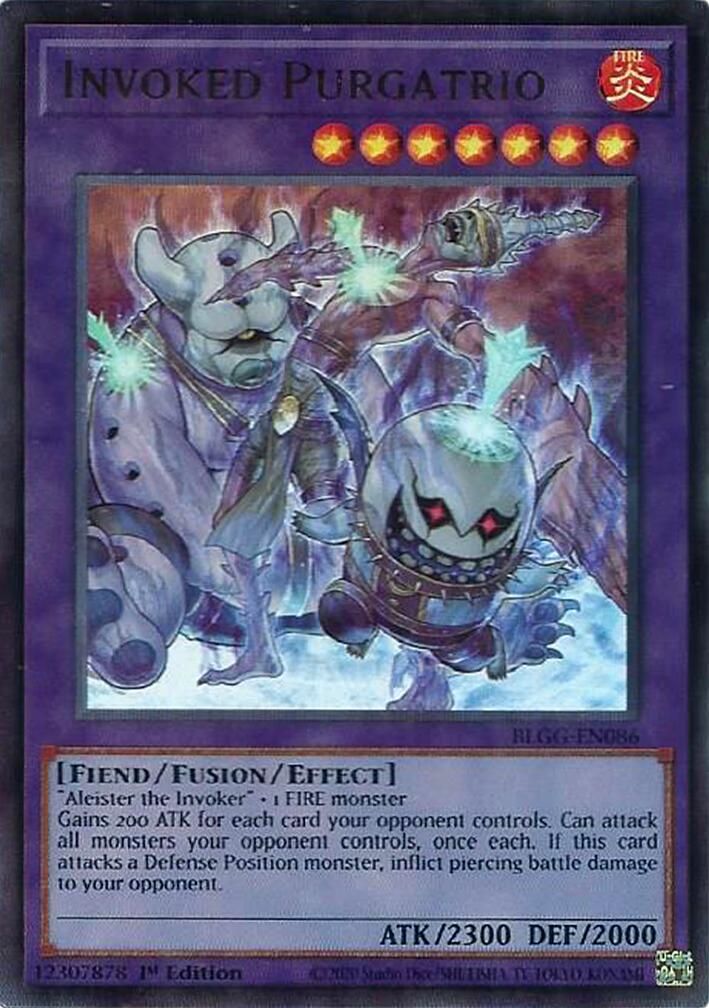 Invoked Purgatrio [BLGG-EN086] Ultra Rare | Exor Games Dartmouth