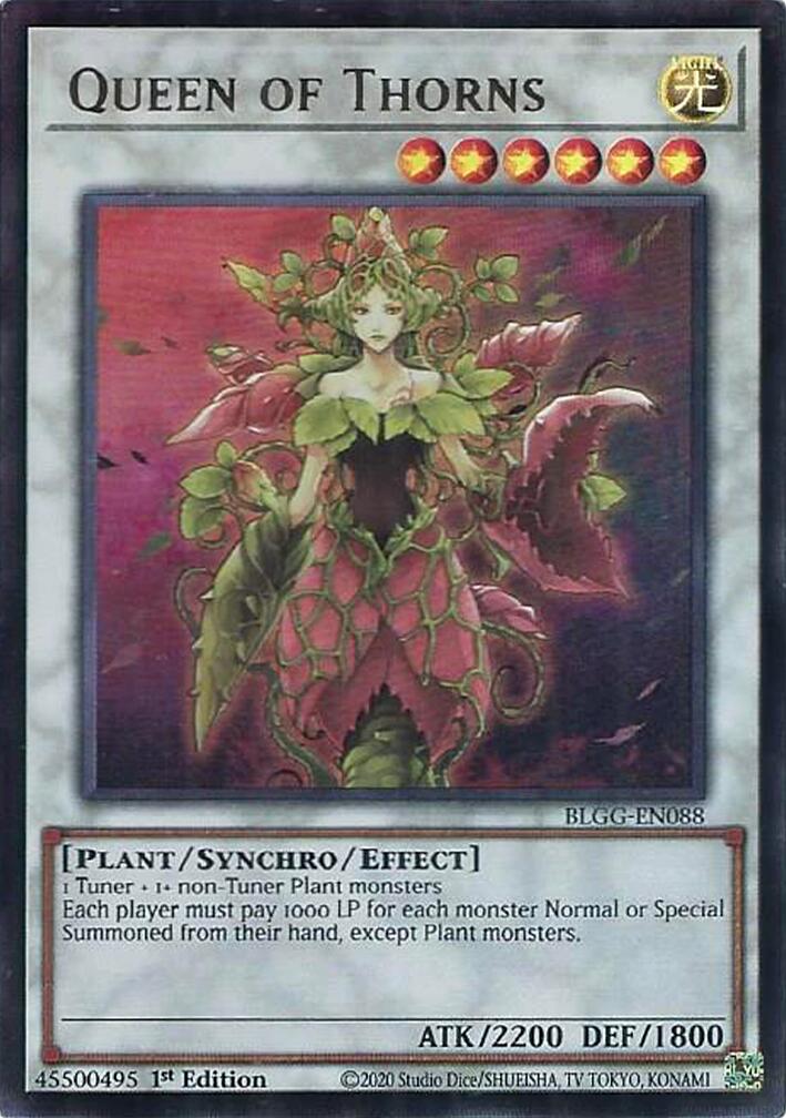 Queen of Thorns [BLGG-EN088] Ultra Rare | Exor Games Dartmouth