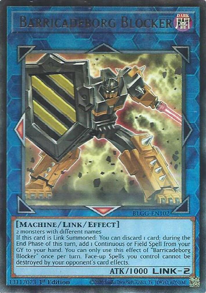 Barricadeborg Blocker [BLGG-EN102] Ultra Rare | Exor Games Dartmouth