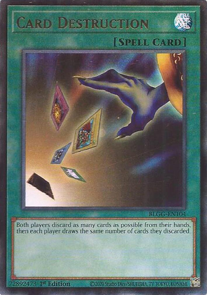 Card Destruction [BLGG-EN104] Ultra Rare | Exor Games Dartmouth