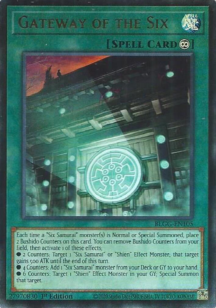 Gateway of the Six [BLGG-EN105] Ultra Rare | Exor Games Dartmouth
