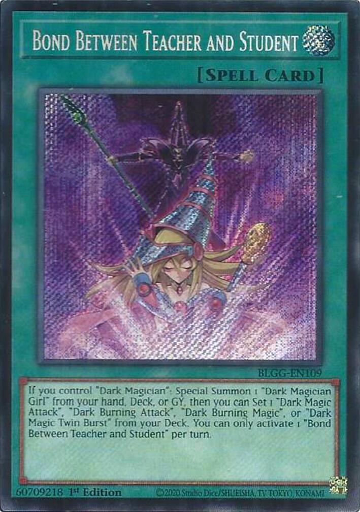 Bond Between Teacher and Student [BLGG-EN109] Secret Rare | Exor Games Dartmouth