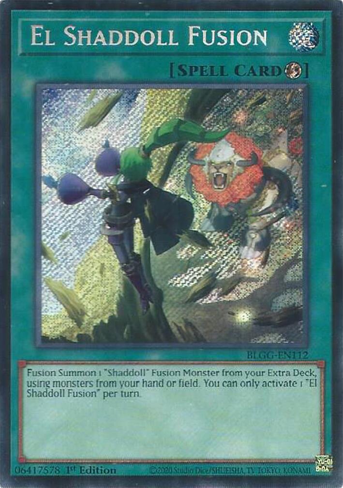 El Shaddoll Fusion [BLGG-EN112] Secret Rare | Exor Games Dartmouth