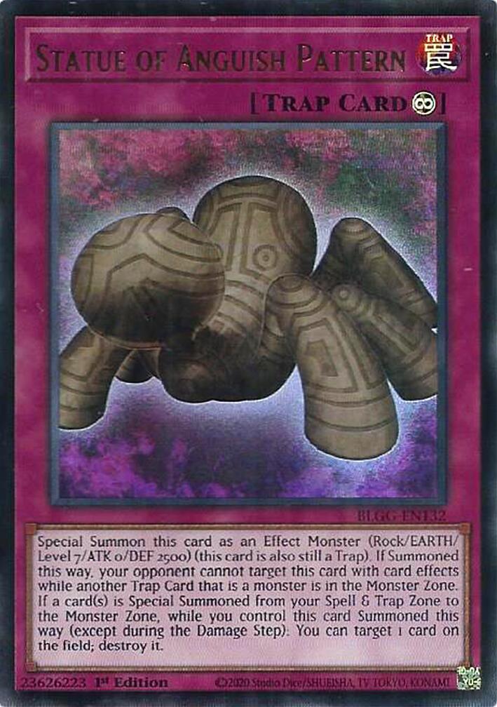 Statue of Anguish Pattern [BLGG-EN132] Ultra Rare | Exor Games Dartmouth