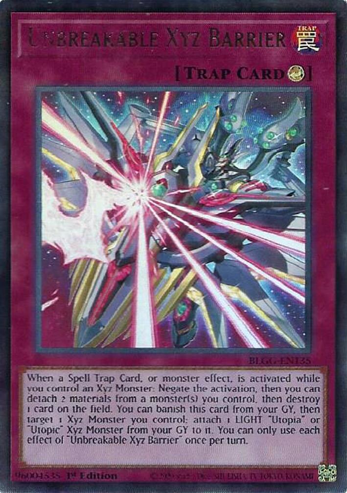 Unbreakable Xyz Barrier [BLGG-EN135] Ultra Rare | Exor Games Dartmouth