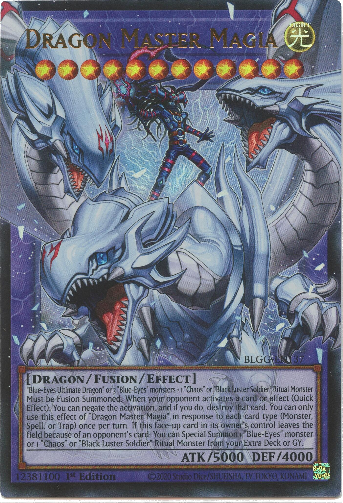 Dragon Master Magia [BLGG-EN137] Ultra Rare | Exor Games Dartmouth