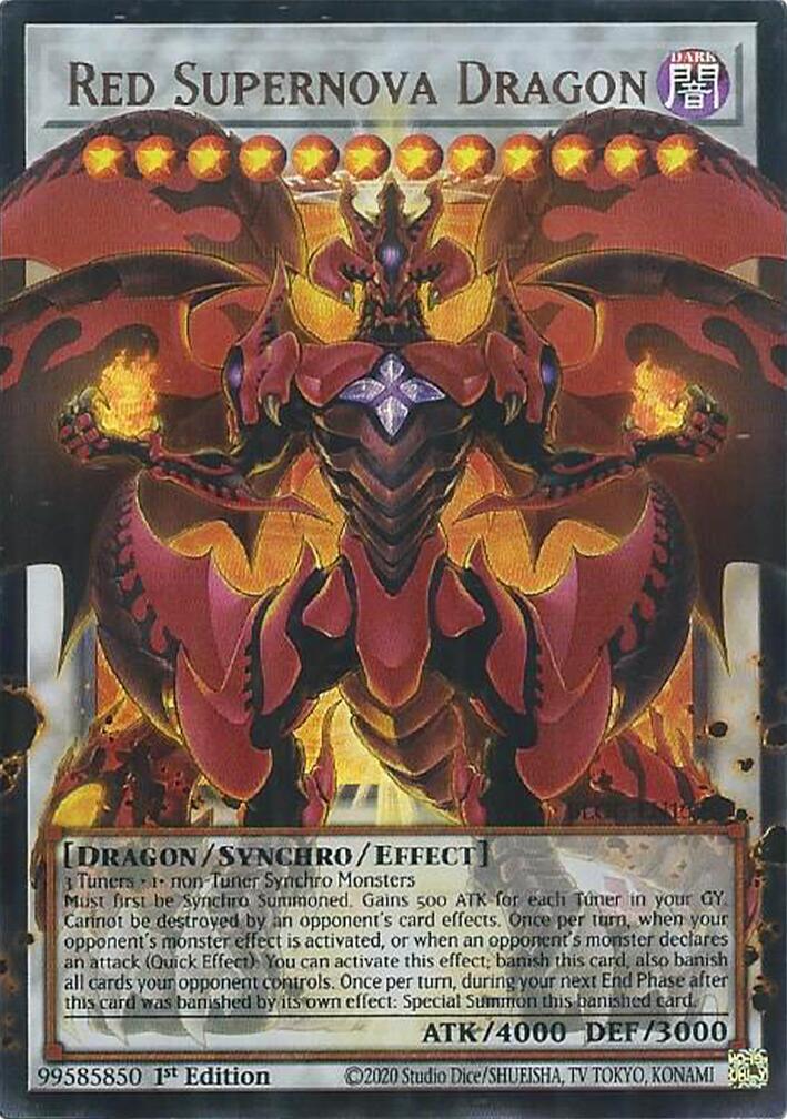 Red Supernova Dragon [BLGG-EN139] Ultra Rare | Exor Games Dartmouth