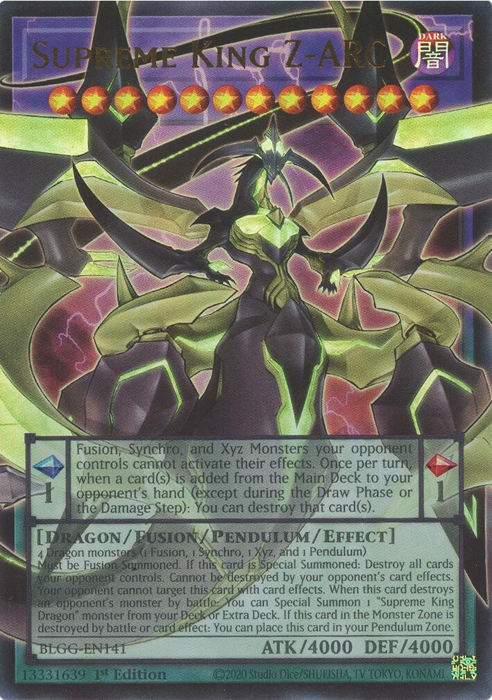 Supreme King Z-ARC [BLGG-EN141] Ultra Rare | Exor Games Dartmouth
