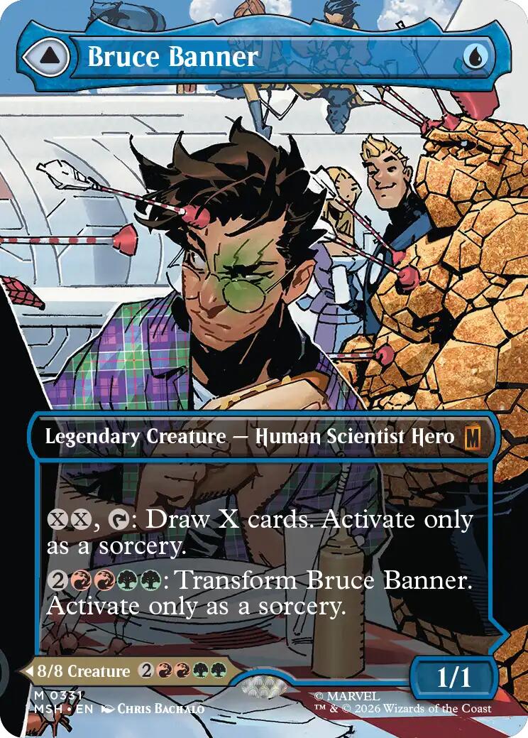 Bruce Banner (Borderless) (0331) [Marvel Super Heroes] | Exor Games Dartmouth