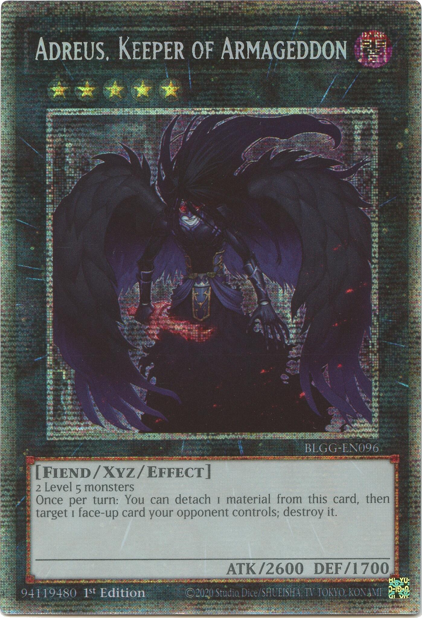 Adreus, Keeper of Armageddon (Starlight Rare) [BLGG-EN096] Starlight Rare | Exor Games Dartmouth