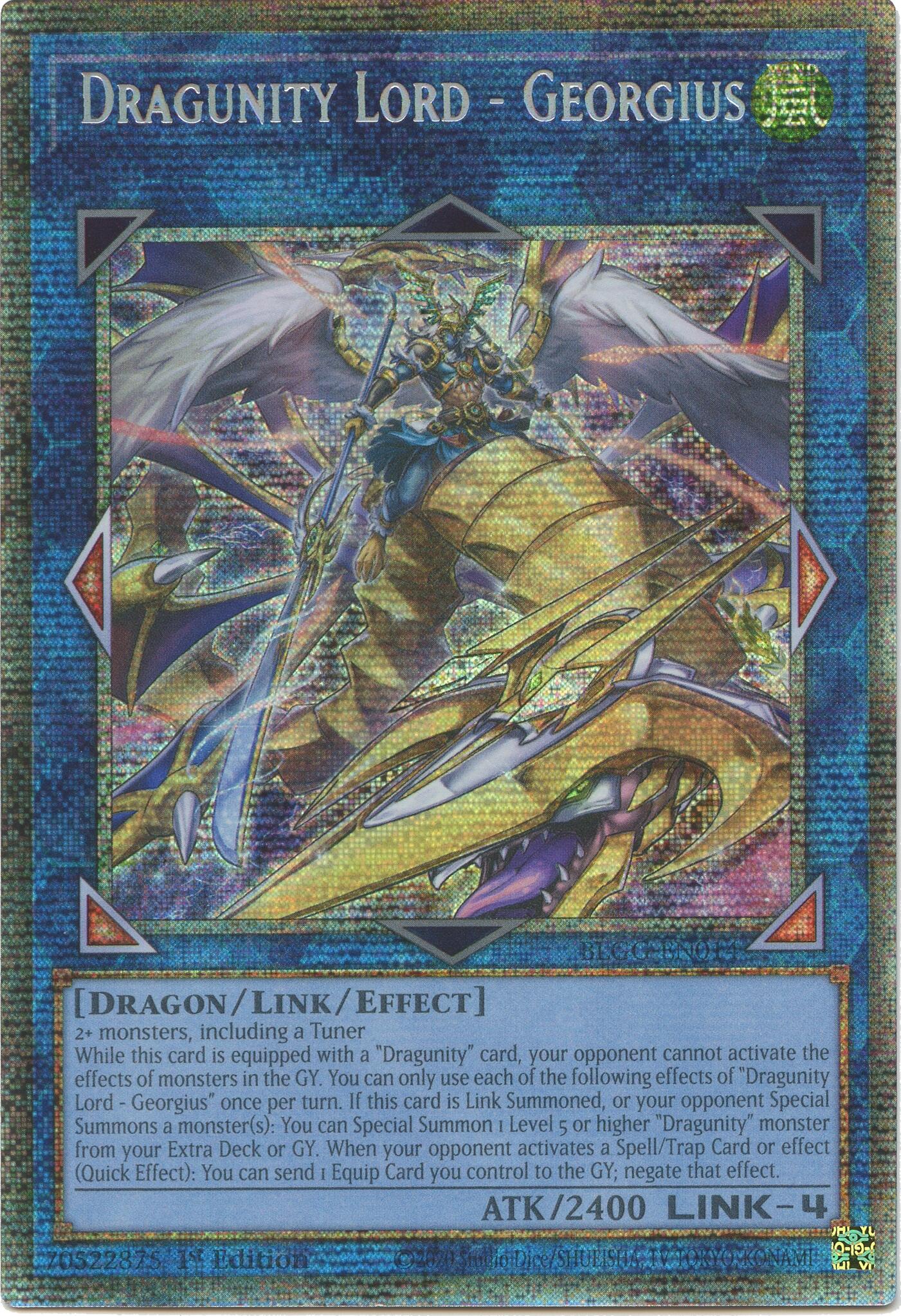 Dragunity Lord - Georgius (Starlight Rare) [BLGG-EN014] Starlight Rare | Exor Games Dartmouth